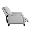  Homelegance Berenson 8504FGY-1 Push Back Reclining Chair IMAGE 8