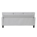  Manufacturer Color_Grey -- Homelegance Aliana Stationary Fabric Sofa IMAGE 3