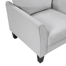  Manufacturer Color_Grey -- Homelegance Aliana Stationary Fabric Sofa IMAGE 4