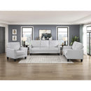 Manufacturer Color_Grey -- Homelegance Aliana Stationary Fabric Chair IMAGE 10