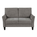  Manufacturer Color_Brownish grey -- Aliana 9519CHC-2 Love Seat IMAGE 1