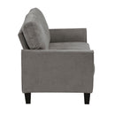  Manufacturer Color_Brownish grey -- Aliana 9519CHC-2 Love Seat IMAGE 3