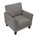  Manufacturer Color_Brownish grey -- Aliana 9519CHC-1 Chair IMAGE 3