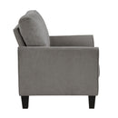  Manufacturer Color_Brownish grey -- Aliana 9519CHC-1 Chair IMAGE 4