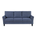  Manufacturer Color_Blue -- Aliana 9519BUE-3 Sofa IMAGE 1
