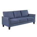  Manufacturer Color_Blue -- Aliana 9519BUE-3 Sofa IMAGE 2