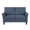  Manufacturer Color_Blue -- Aliana 9519BUE-2 Love Seat IMAGE 1