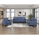 Manufacturer Color_Blue -- Aliana 9519BUE-1 Chair IMAGE 10