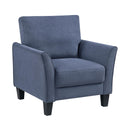  Manufacturer Color_Blue -- Aliana 9519BUE-1 Chair IMAGE 2