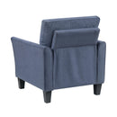  Manufacturer Color_Blue -- Aliana 9519BUE-1 Chair IMAGE 5