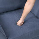  Manufacturer Color_Blue -- Aliana 9519BUE-1 Chair IMAGE 9