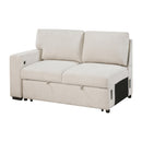  Homelegance Pompano 9630BE*22LRC Sectional with Right Chaise, Pull-out Bed, Hidden Storage and Shelves, Charging Ports IMAGE 13