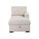  Homelegance Pompano 9630BE*22LRC Sectional with Right Chaise, Pull-out Bed, Hidden Storage and Shelves, Charging Ports IMAGE 16