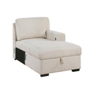  Homelegance Pompano 9630BE*22LRC Sectional with Right Chaise, Pull-out Bed, Hidden Storage and Shelves, Charging Ports IMAGE 17