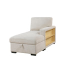  Homelegance Pompano 9630BE*22LRC Sectional with Right Chaise, Pull-out Bed, Hidden Storage and Shelves, Charging Ports IMAGE 18