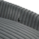  Manufacturer Color_Dark grey -- Homelegance Tomball Fabric Chaise IMAGE 6
