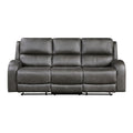  Manufacturer Color_Grey -- Pagosa 9601GY-3 Double Reclining Sofa IMAGE 1