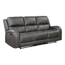  Manufacturer Color_Grey -- Pagosa 9601GY-3 Double Reclining Sofa IMAGE 2