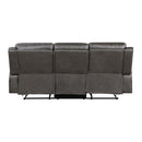  Manufacturer Color_Grey -- Pagosa 9601GY-3 Double Reclining Sofa IMAGE 3