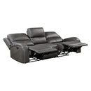  Manufacturer Color_Grey -- Pagosa 9601GY-3 Double Reclining Sofa IMAGE 4