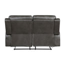  Manufacturer Color_Grey -- Pagosa 9601GY-2 Double Reclining Love Seat IMAGE 3