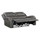  Manufacturer Color_Grey -- Pagosa 9601GY-2 Double Reclining Love Seat IMAGE 4