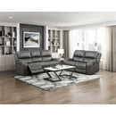  Manufacturer Color_Grey -- Pagosa 9601GY-2 Double Reclining Love Seat IMAGE 7