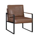  Manufacturer Color_Brown -- Trent 1011BRW-1 Accent Chair IMAGE 2