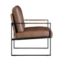  Manufacturer Color_Brown -- Trent 1011BRW-1 Accent Chair IMAGE 4