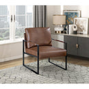 Manufacturer Color_Brown -- Trent 1011BRW-1 Accent Chair IMAGE 9