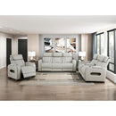  Manufacturer Color_Taupe -- Homelegance Fairway Power Leather Look Recliner IMAGE 19