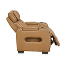  Manufacturer Color_Brown -- Fairway 9516BRW-1PWH Power Chair with Cup Holders and Storage Arms, Charging Ports and LED lighting IMAGE 8