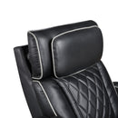  Manufacturer Color_Black -- Fairway 9516BLK-1PWH Power Chair with Cup holders and Storage Arms, Charging Ports and LED lighting IMAGE 16