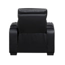  Manufacturer Color_Black -- Fairway 9516BLK-1PWH Power Chair with Cup holders and Storage Arms, Charging Ports and LED lighting IMAGE 5
