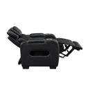 Manufacturer Color_Black -- Fairway 9516BLK-1PWH Power Chair with Cup holders and Storage Arms, Charging Ports and LED lighting IMAGE 9
