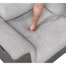  Manufacturer Color_Grey -- Homelegance Harriette Reclining Fabric Sofa IMAGE 7