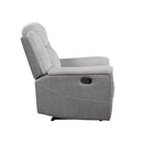  Manufacturer Color_Grey -- Homelegance Harriette Recliner IMAGE 4