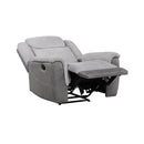  Manufacturer Color_Grey -- Homelegance Harriette Recliner IMAGE 8