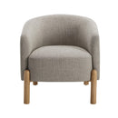  Manufacturer Color_Taupe -- Homelegance Borger Stationary Fabric Accent Chair IMAGE 1
