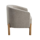  Manufacturer Color_Taupe -- Homelegance Borger Stationary Fabric Accent Chair IMAGE 3