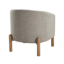  Manufacturer Color_Taupe -- Homelegance Borger Stationary Fabric Accent Chair IMAGE 4