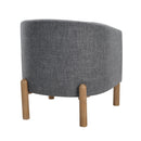  Manufacturer Color_Grey -- Borger 1012GRY-1 Accent Chair IMAGE 4
