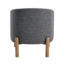  Manufacturer Color_Grey -- Borger 1012GRY-1 Accent Chair IMAGE 5