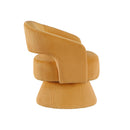  Manufacturer Color_Yellow -- Homelegance Upton Swivel Fabric Chair IMAGE 3