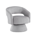  Manufacturer Color_Grey -- Upton 1013GRY-1 Swivel Chair IMAGE 2