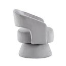  Manufacturer Color_Grey -- Upton 1013GRY-1 Swivel Chair IMAGE 3
