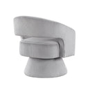  Manufacturer Color_Grey -- Upton 1013GRY-1 Swivel Chair IMAGE 4