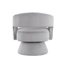  Manufacturer Color_Grey -- Upton 1013GRY-1 Swivel Chair IMAGE 5