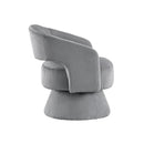  Manufacturer Color_Dark Grey -- Upton 1013DGY-1 Swivel Chair IMAGE 3