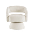  Manufacturer Color_Beige -- Upton 1013BEG-1 Swivel Chair IMAGE 1